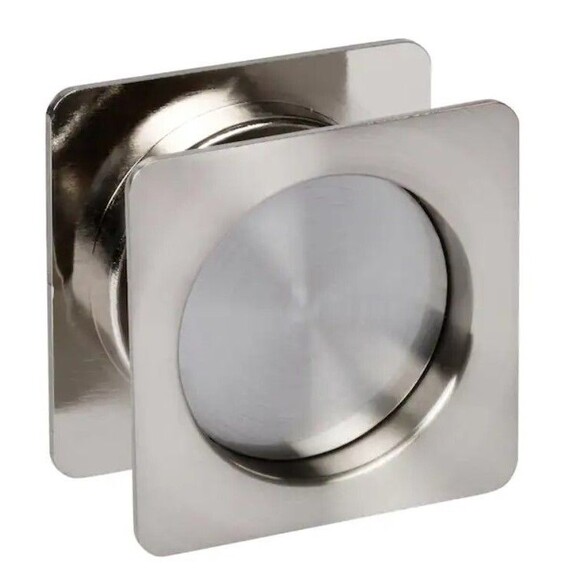 Delaney (Lot of 2) Pocket Door Locks Satin Nickel 370209 Right or Left - Picture 1 of 1